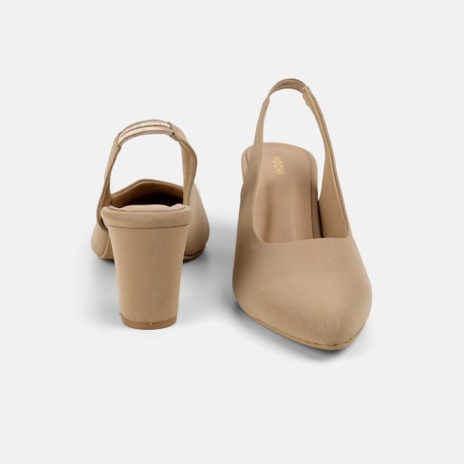 Mochi Women Gold Casual Sandals (SKU: 31-1139-15-36)