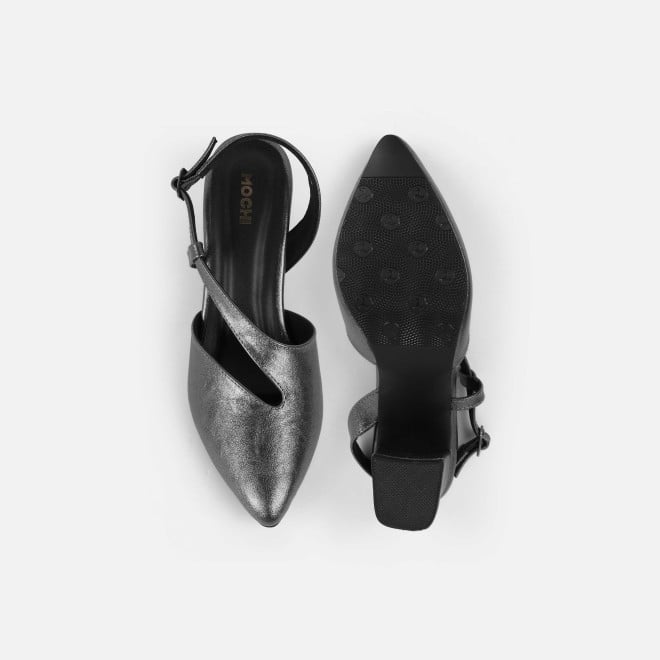 Mochi Women Grey Formal Sandals (SKU: 31-1140-14-36)