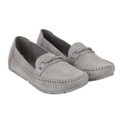 Women Grey Casual Loafers