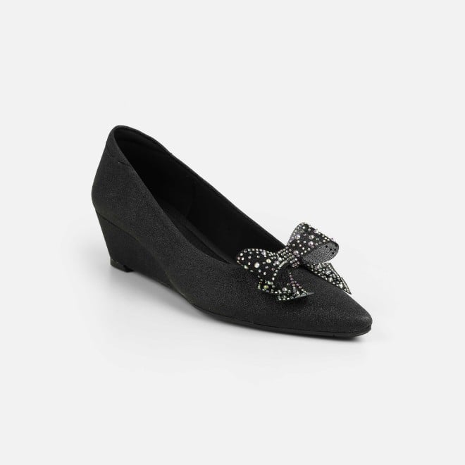 Mochi Women Black Party Pumps (SKU: 31-1157-11-36)