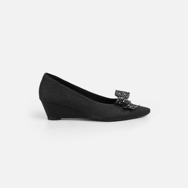 Mochi Women Black Party Pumps (SKU: 31-1157-11-36)