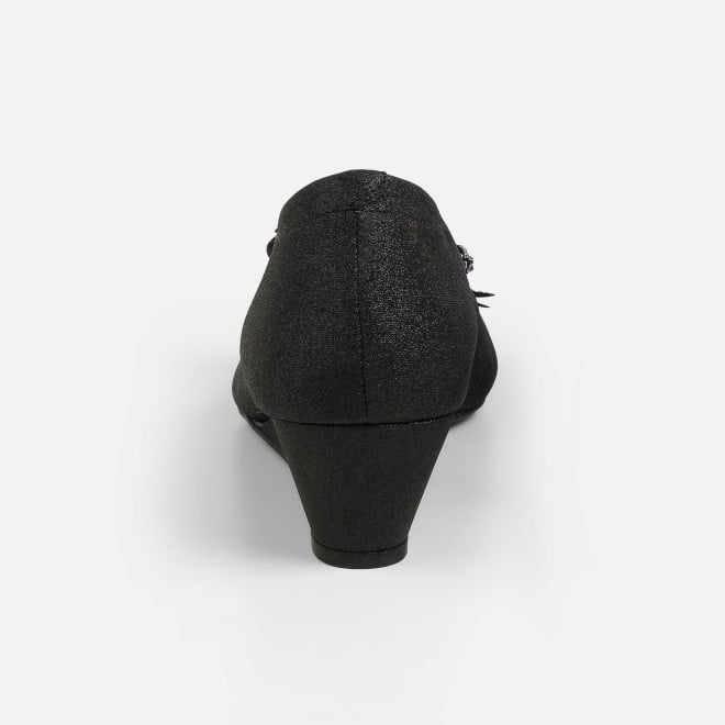 Mochi Women Black Party Pumps (SKU: 31-1157-11-36)