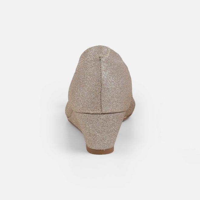 Mochi Women Gold Party Pumps (SKU: 31-1157-15-36)