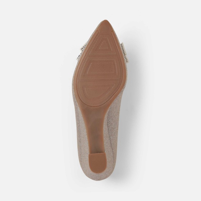 Mochi Women Gold Party Pumps (SKU: 31-1157-15-36)