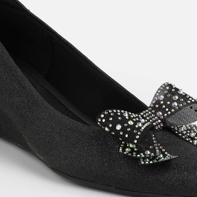 Mochi Women Black Party Pumps (SKU: 31-1157-11-36)