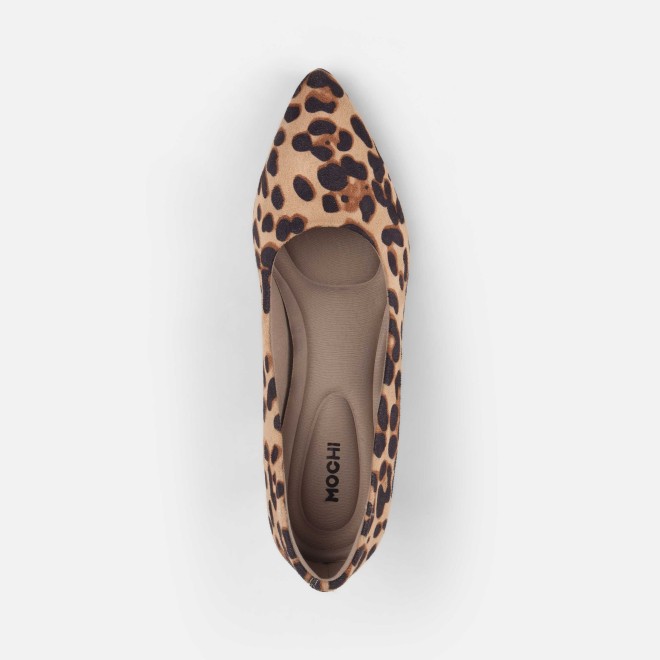 Mochi Women Beige Casual Pumps (SKU: 31-1158-20-36)