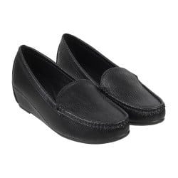 Women Black Casual Loafers