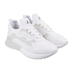 Women White Sports Walking Shoes