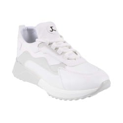 Women White Sports Walking Shoes