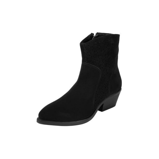 Mochi Women Black Party Boots (SKU: 31-1203-11-36)