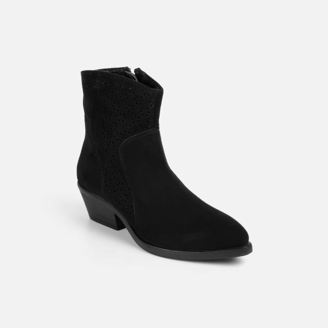 Mochi Women Black Party Boots (SKU: 31-1203-11-36)