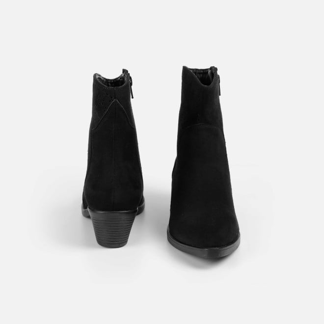 Mochi Women Black Party Boots (SKU: 31-1203-11-36)