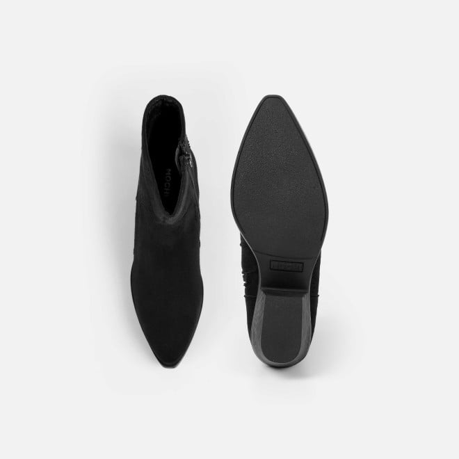 Mochi Women Black Party Boots (SKU: 31-1203-11-36)