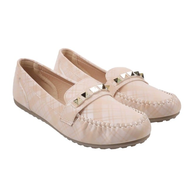 Mochi Women Peach Casual Loafers