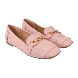 Women Peach Casual Loafers