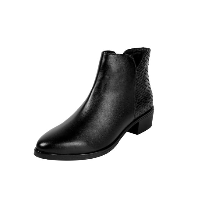 Mochi Women Black Party Boots (SKU: 31-1223-11-36)