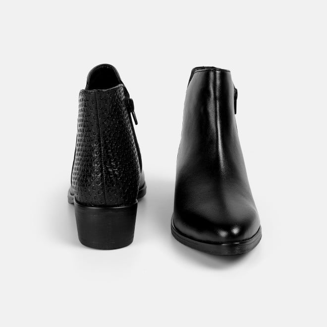 Mochi Women Black Party Boots (SKU: 31-1223-11-36)