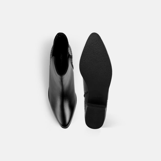 Mochi Women Black Party Boots (SKU: 31-1223-11-36)