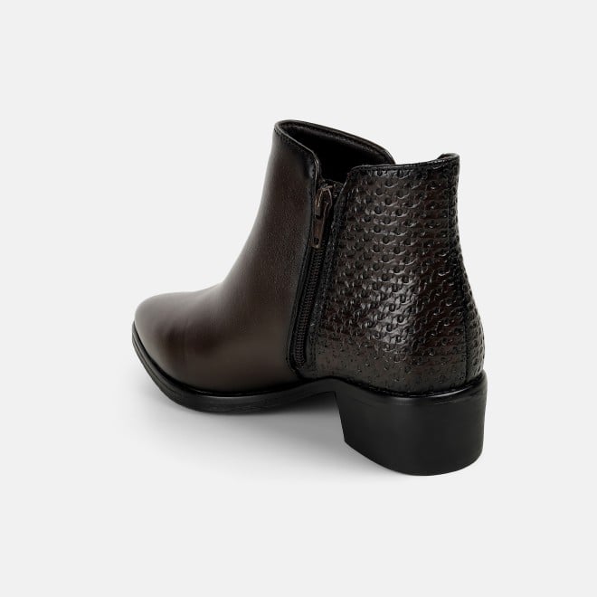 Mochi Women Brown Party Boots (SKU: 31-1223-12-36)