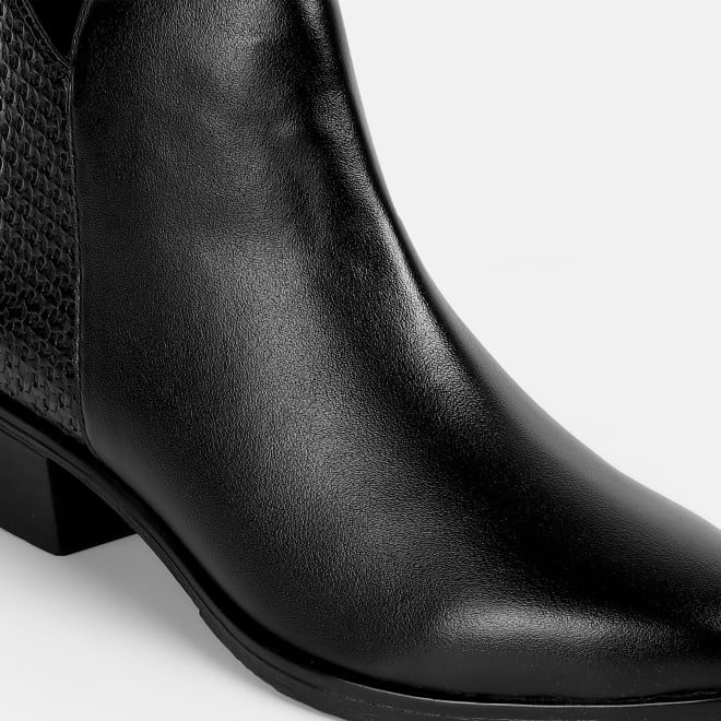 Mochi Women Black Party Boots (SKU: 31-1223-11-36)