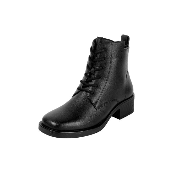 Mochi Women Black Casual Boots (SKU: 31-1224-11-36)