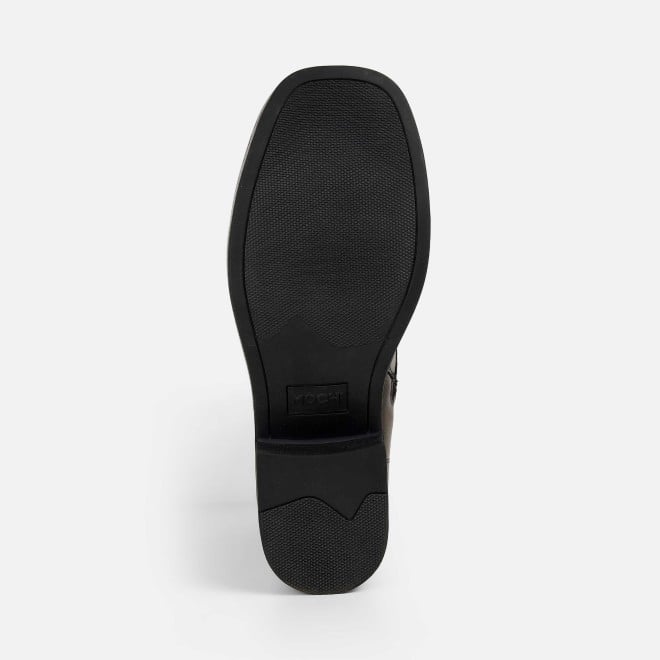 Mochi Women Brown Casual Boots (SKU: 31-1224-12-36)