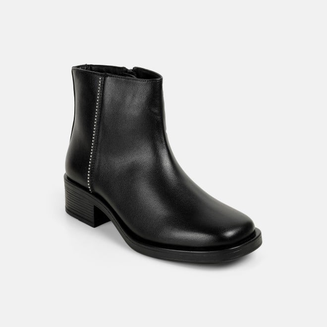 Mochi Women Black Casual Boots (SKU: 31-1225-11-36)