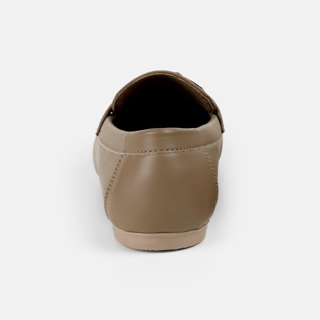 Mochi Women Beige-red Formal Ballerinas (SKU: 31-1235-89-36)