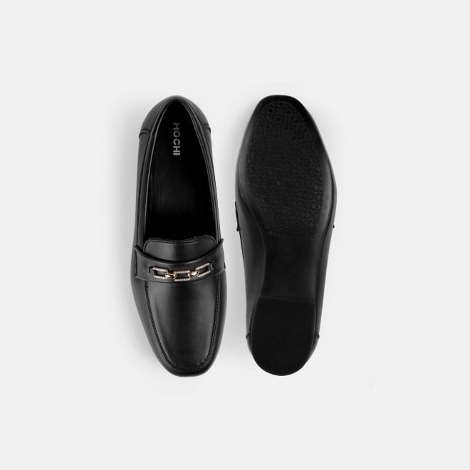 Mochi Women Black Formal Ballerinas (SKU: 31-1235-11-36)