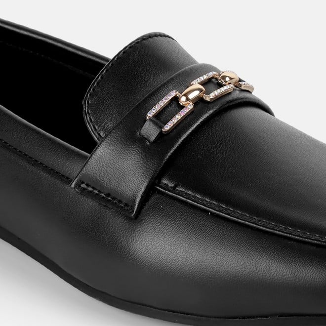 Mochi Women Black Formal Ballerinas (SKU: 31-1235-11-36)