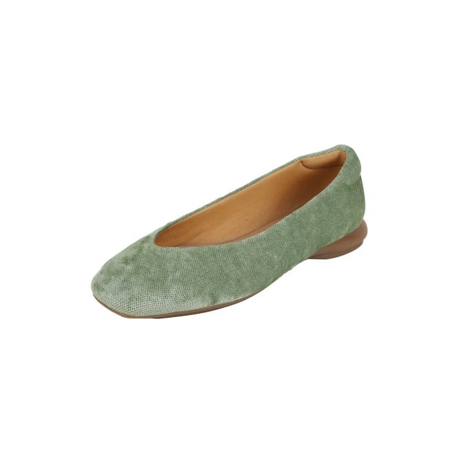 Mochi Women Light-green Casual Ballerinas (SKU: 31-1237-60-36)