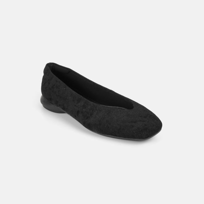 Mochi Women Black Casual Ballerinas (SKU: 31-1237-11-36)
