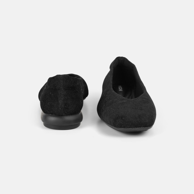 Mochi Women Black Casual Ballerinas (SKU: 31-1237-11-36)