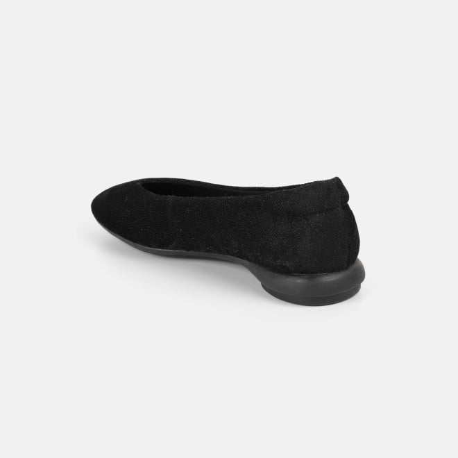 Mochi Women Black Casual Ballerinas (SKU: 31-1237-11-36)