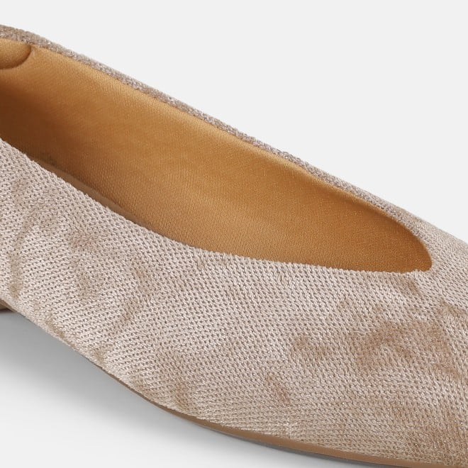 Mochi Women Beige Casual Ballerinas (SKU: 31-1237-20-36)