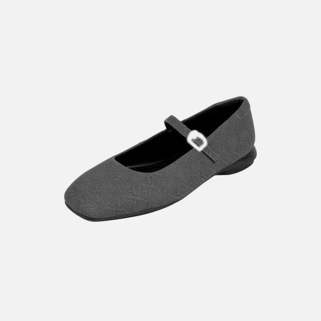 Mochi Women Grey Casual Ballerinas (SKU: 31-1238-14-36)