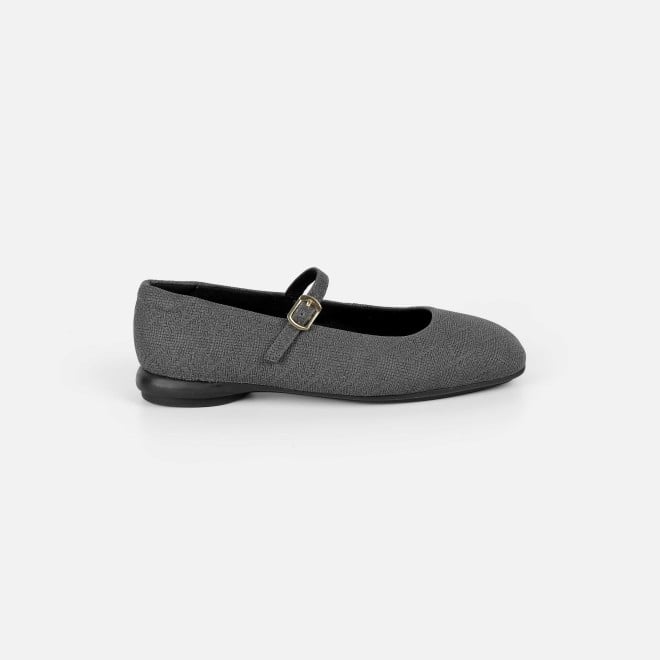 Mochi Women Grey Casual Ballerinas (SKU: 31-1238-14-36)