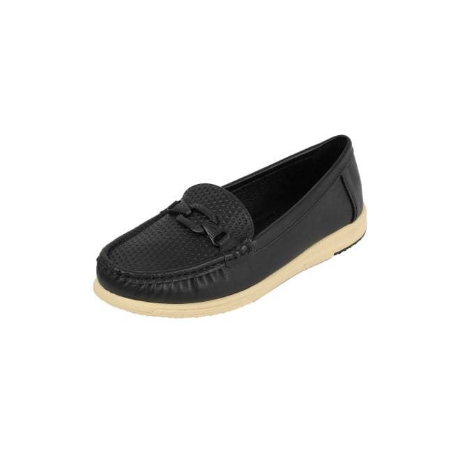 Mochi Women Black Casual Loafers (SKU: 31-1243-11-36)