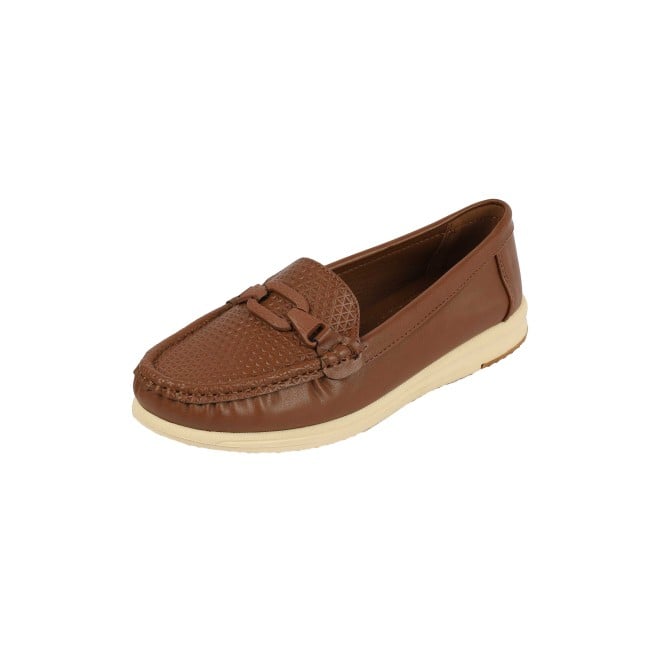 Mochi Women Brown Casual Loafers (SKU: 31-1243-12-36)