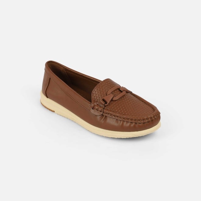 Mochi Women Brown Casual Loafers (SKU: 31-1243-12-36)