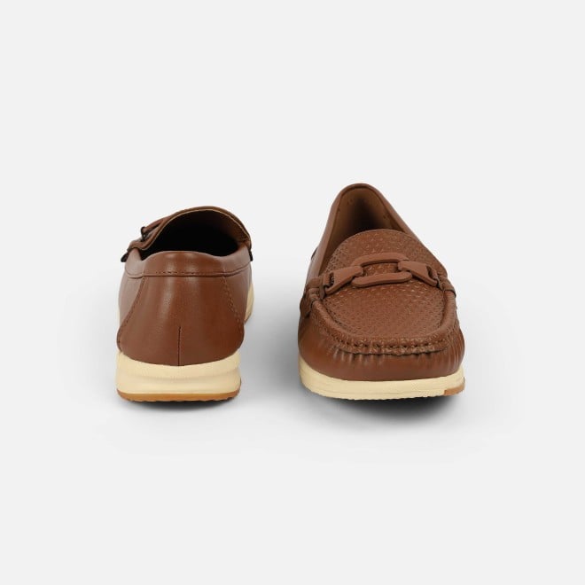 Mochi Women Brown Casual Loafers (SKU: 31-1243-12-36)