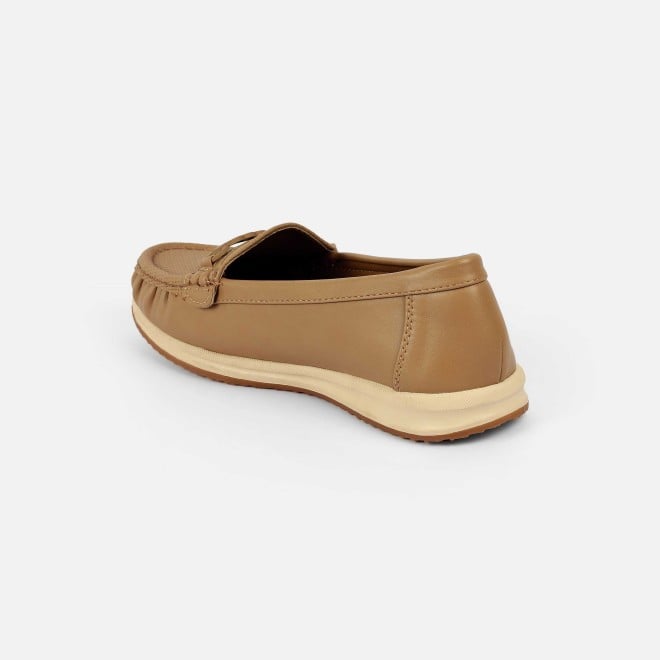 Mochi Women Beige-red Casual Loafers (SKU: 31-1244-89-36)