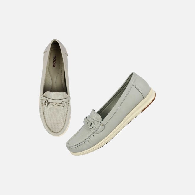 Mochi Women Off-white Casual Loafers (SKU: 31-1244-66-36)