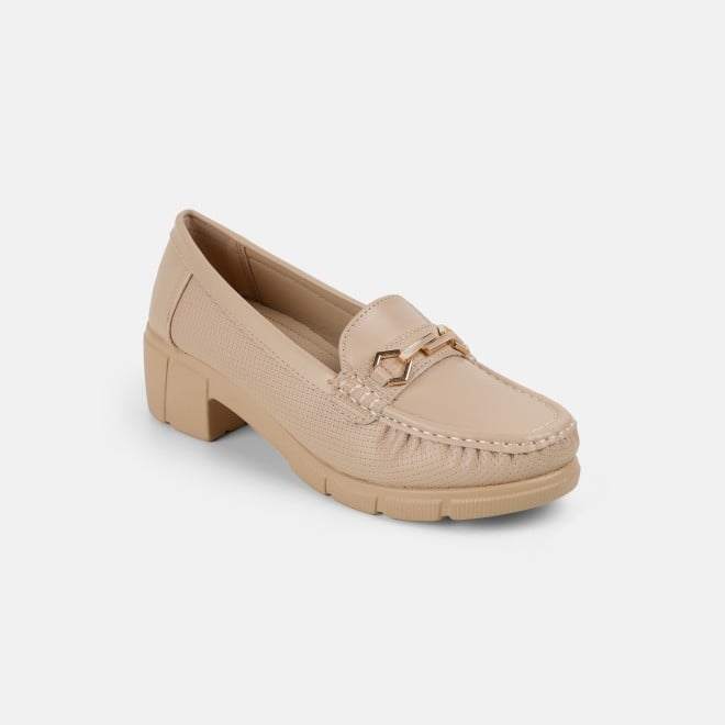 Mochi Women Beige Casual Loafers (SKU: 31-1245-20-36)