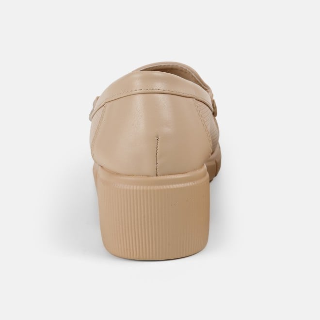 Mochi Women Beige Casual Loafers (SKU: 31-1245-20-36)