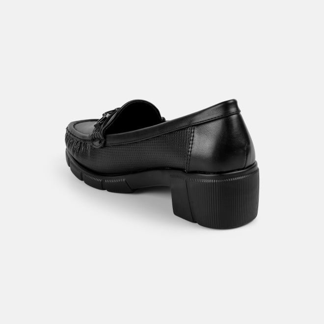 Mochi Women Black Casual Loafers (SKU: 31-1245-11-36)