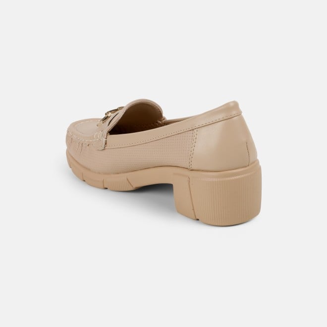 Mochi Women Beige Casual Loafers (SKU: 31-1245-20-36)