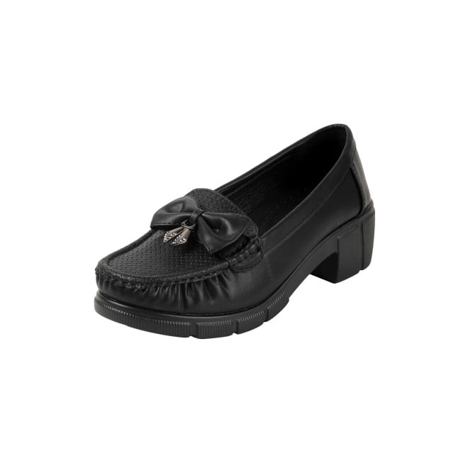 Mochi Women Black Casual Loafers (SKU: 31-1246-11-36)