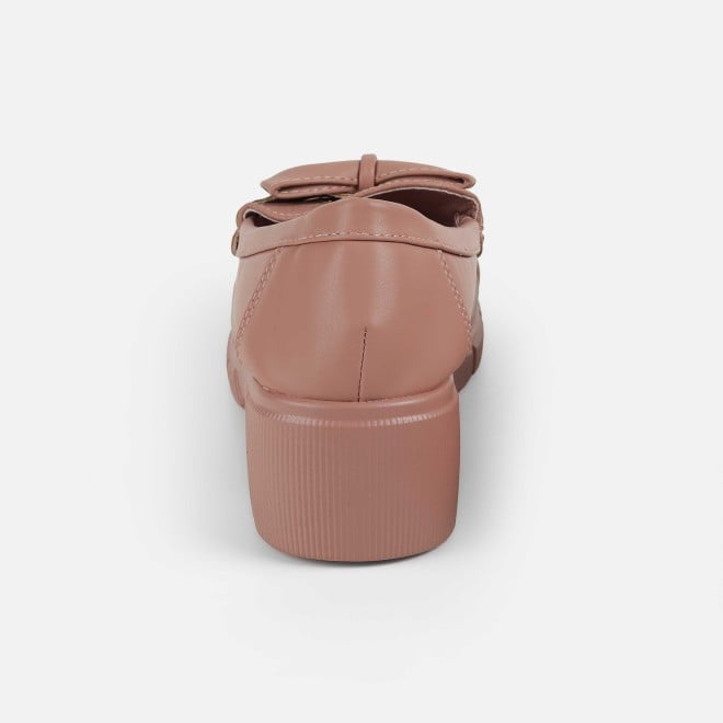 Mochi Women Peach Casual Loafers (SKU: 31-1246-80-36)
