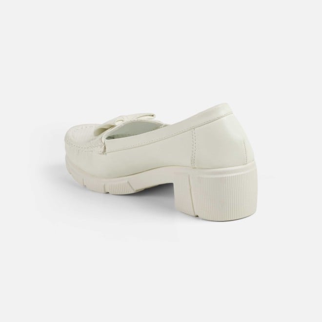 Mochi Women White Casual Loafers (SKU: 31-1246-16-36)